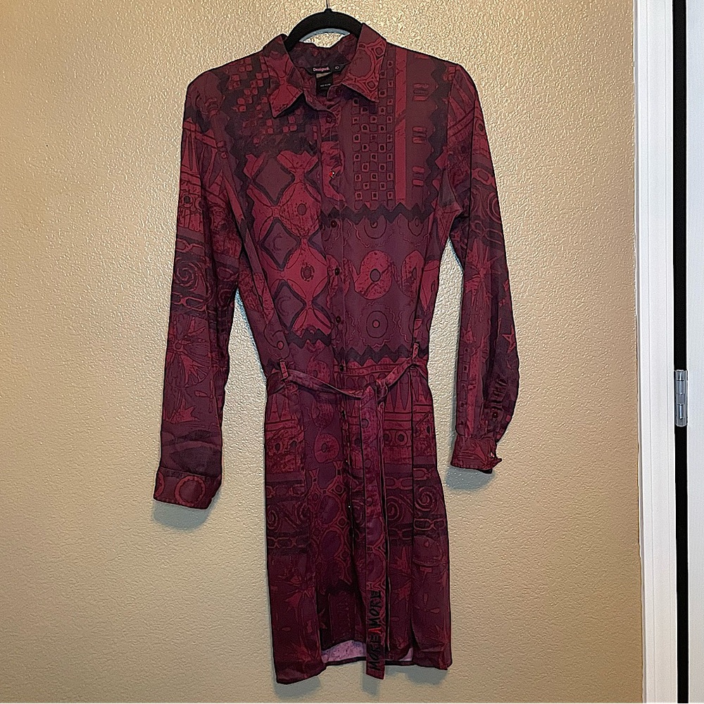 Desigual Printed Shirtdress